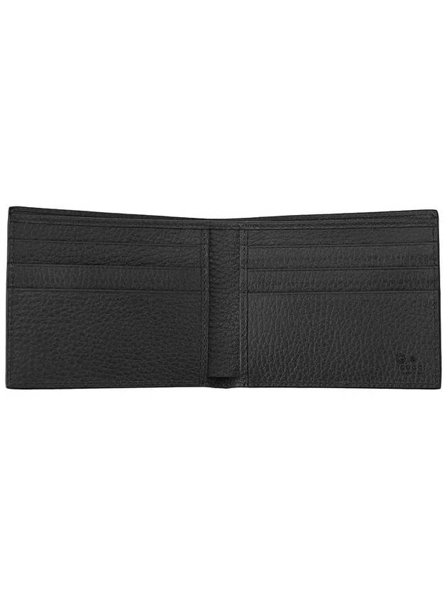 GG Interlocking Two Tone Half Wallet Black - GUCCI - BALAAN 4