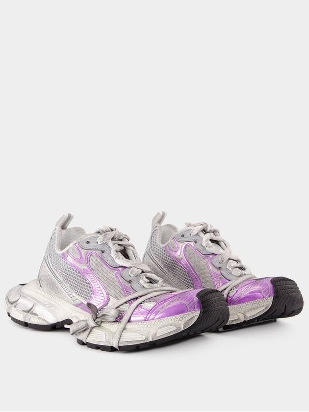 3XL Low-Top Sneakers Purple Grey - BALENCIAGA - BALAAN 3