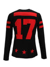 Hockey LTD Round Neck Long Sleeve Men's TShirt Black 220611 007 - HYDROGEN - BALAAN 2