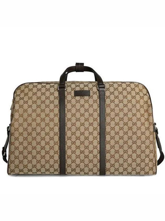 GG Supreme Canvas Boston Bag Beige Ebony - GUCCI - BALAAN 2