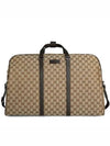 GG Supreme Canvas Boston Bag Beige Ebony - GUCCI - BALAAN 2