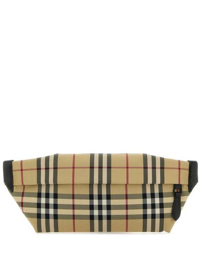 Vintage Check Motif Belt Bag Beige - BURBERRY - BALAAN 2