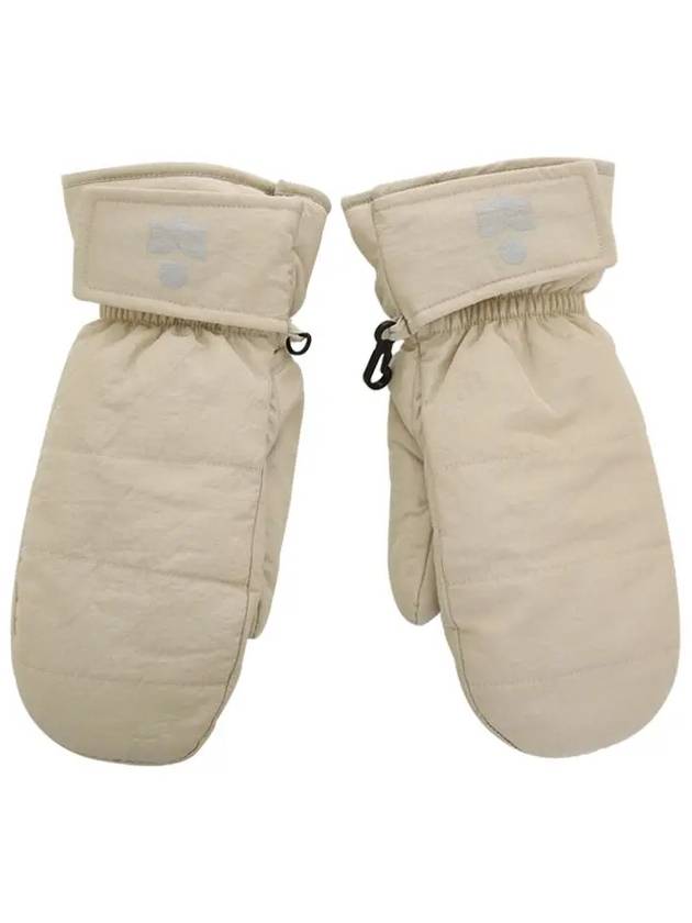 Terka Padded Gloves Ecru - ISABEL MARANT - BALAAN 3