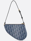 Saddle Rodeo Pouch Bag Blue - DIOR - BALAAN 5