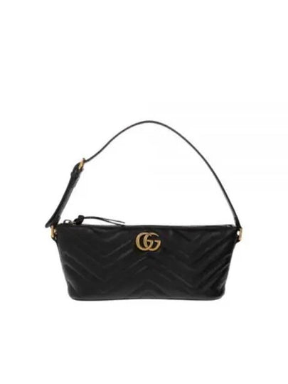 GG Marmont Shoulder Bag Black - GUCCI - BALAAN 2