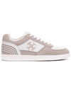 Women's Clover Court Low Top Sneakers Beige - TORY BURCH - BALAAN 1