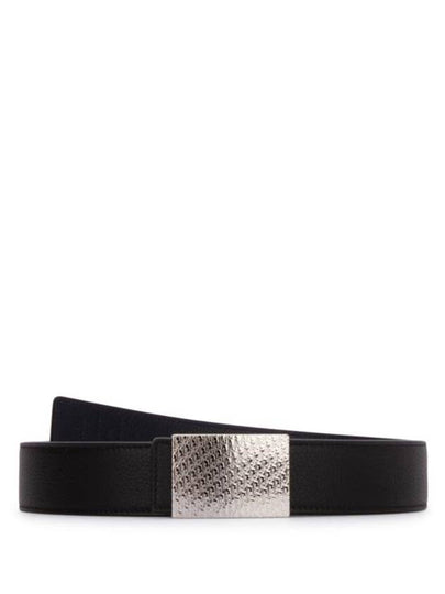 Reversible Leather Belt Black - DIOR - BALAAN 2