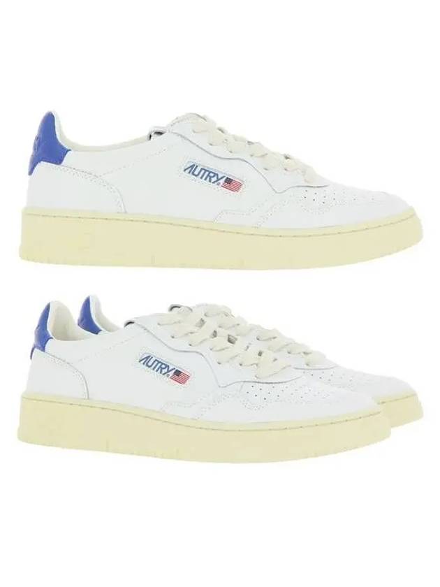 Men's Medalist Leather Low Top Sneakers White - AUTRY - BALAAN 2