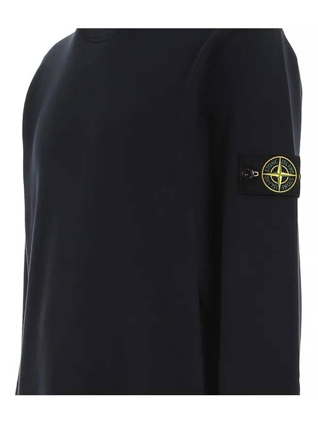 Wappen Patch Crewneck Sweatshirt Navy - STONE ISLAND - BALAAN 5