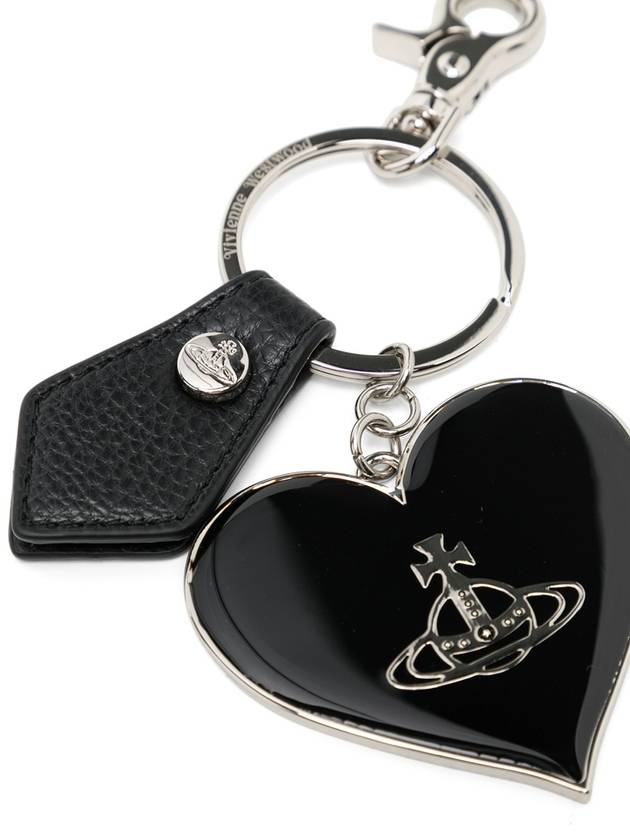 Mirror Heart ORB Key Holder Black - VIVIENNE WESTWOOD - BALAAN 3