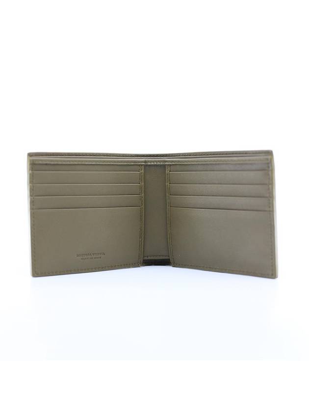 Intrecciato Half Wallet Green - BOTTEGA VENETA - BALAAN 5