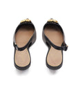 V Logo Bold Edition Sling Back Ballerina Black - VALENTINO - BALAAN 5