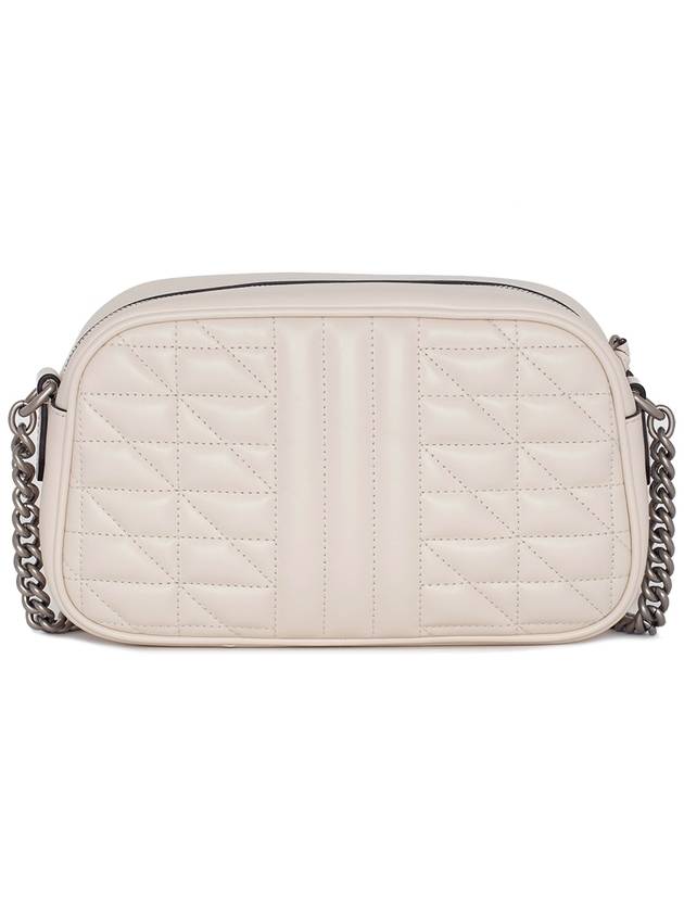 GG Marmont Matelasse Small Shoulder Bag White - GUCCI - BALAAN 5