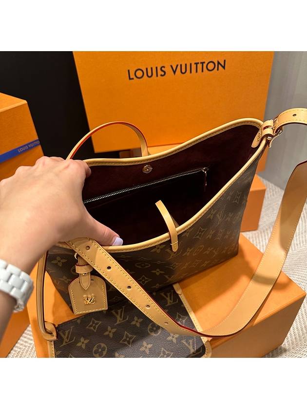 Monogram Carryall PM Cross Shoulder Bag - LOUIS VUITTON - BALAAN 5