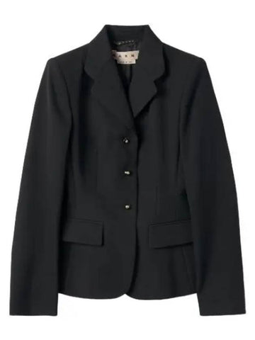 Three button jacket black jumper - MARNI - BALAAN 1