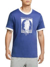 Dri-Fit Energy Short Sleeve T-Shirt Blue - NIKE - BALAAN 1