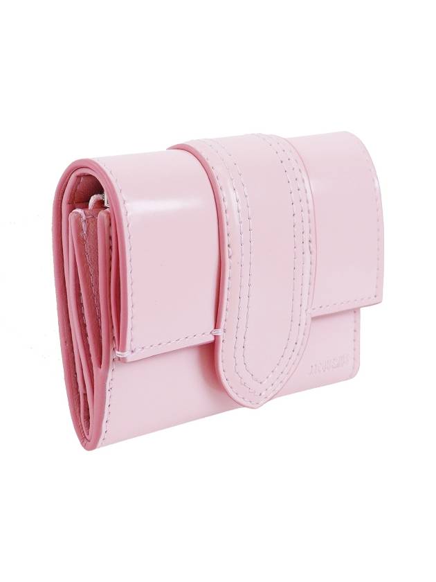 Le Compact Bambino Flap Card Wallet Pale Pink - JACQUEMUS - BALAAN 4