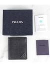 Saffiano Men s Bicycle Wallet Black - PRADA - BALAAN 2