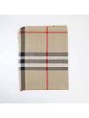 Check Light Wool Silk Muffler Archive Beige - BURBERRY - BALAAN 3