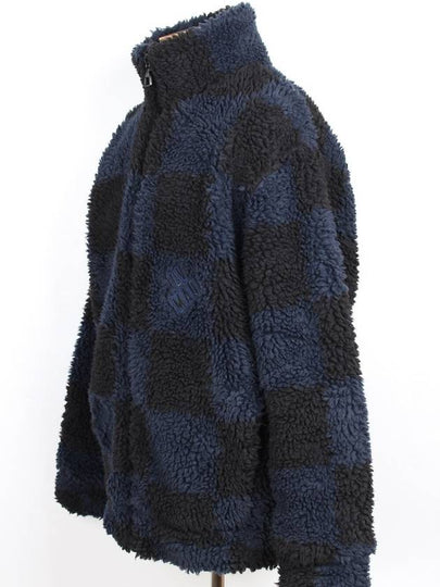 Jacquard Damier Fleece Blouson XL - LOUIS VUITTON - BALAAN 2