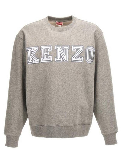 Academy Classic Cotton Sweatshirt Grey - KENZO - BALAAN 2