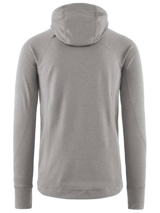 Women's Njorun 2.0 Hooded Zip-Up Dove Grey - KLATTERMUSEN - BALAAN 3