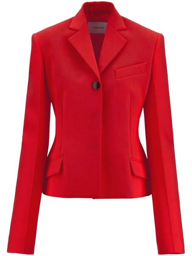 Ferragamo Jackets Red - SALVATORE FERRAGAMO - BALAAN 1