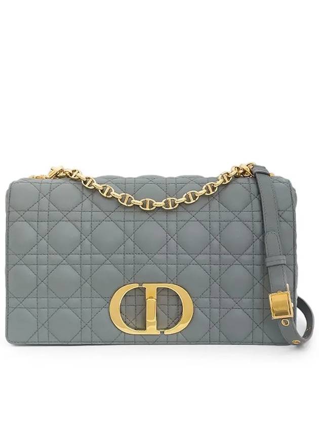 Caro large bag stone gray 4ET0972 - DIOR - BALAAN 1