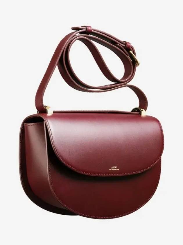 Geneve Shoulder Bag Burgundy - A.P.C. - BALAAN 3