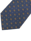 GG Polka Dot Silk Jacquard Tie Blue - GUCCI - BALAAN 4