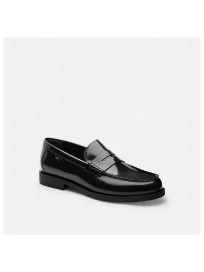 Reagan Leather Loafers Black - COACH - BALAAN 2