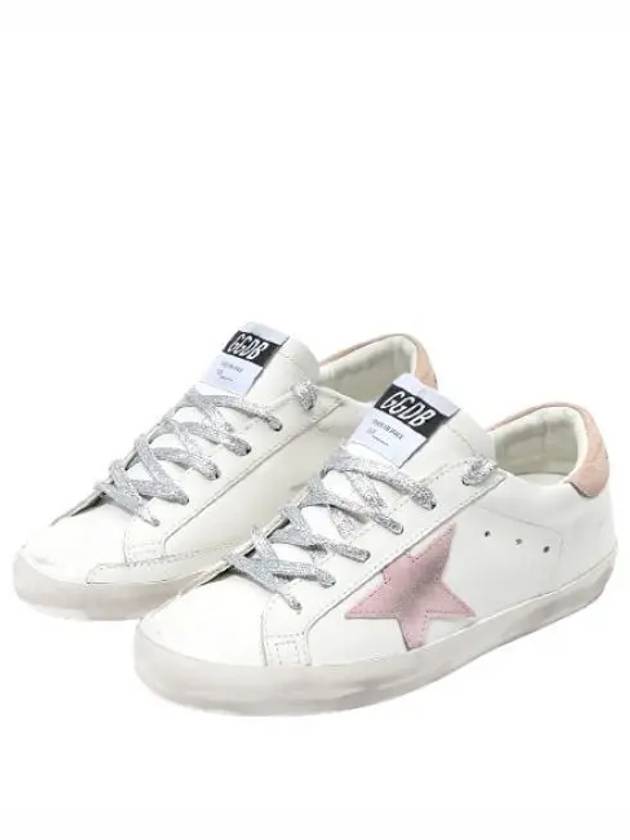 Superstar Low Top Sneakers White Pink - GOLDEN GOOSE - BALAAN 2