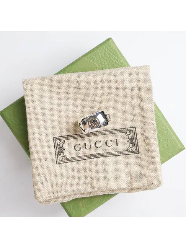 Blind For Love Ring Silver YBC455248001 - GUCCI - BALAAN 7