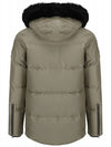 Cloud 3Q Logo Shearling Padding Green - MOOSE KNUCKLES - BALAAN 3