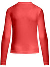 Le Gros Grain Manches Long Sleeve T-Shirt Dark Red - JACQUEMUS - BALAAN 3