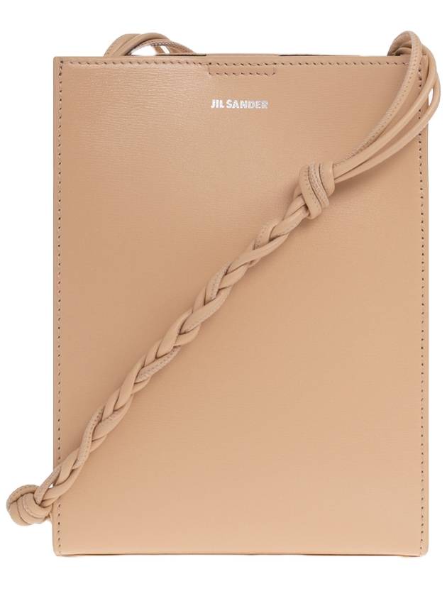 Tangle Small Leather Cross Bag Beige - JIL SANDER - BALAAN 1