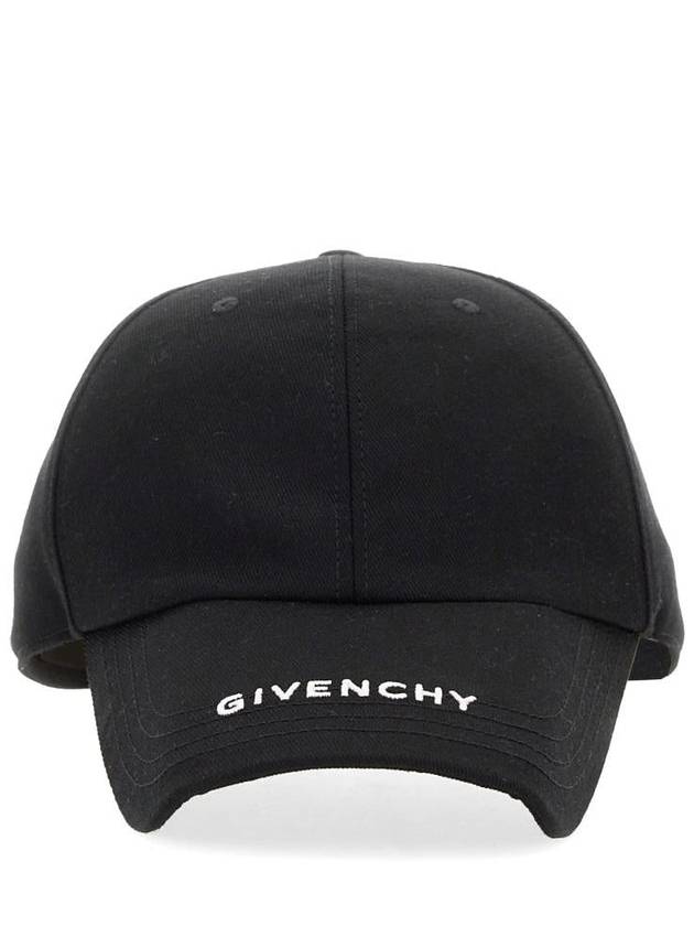 Logo Print Ball Cap Black - GIVENCHY - BALAAN 2