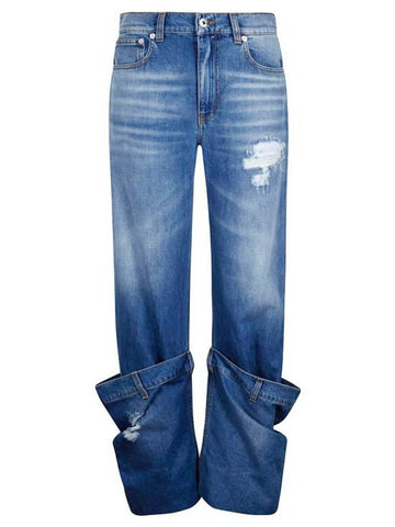 bucket denim jeans blue - JW ANDERSON - BALAAN 1