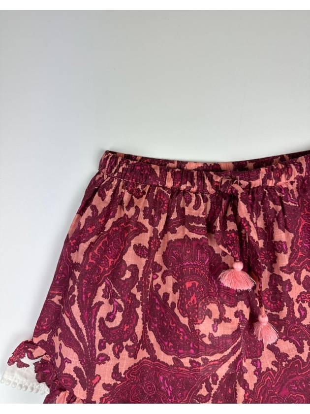 Kids TIGGY FLIP Shorts 5501ATIG Pink Peach Paisley Girls 6Y - ZIMMERMANN - BALAAN 3