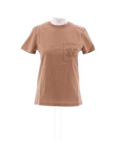 short sleeve t-shirt 11941032600 071 002 ARGILLA - MAX MARA - BALAAN 1