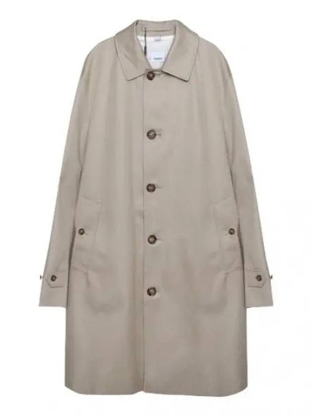 cotton gabardine car coat men - BURBERRY - BALAAN 1