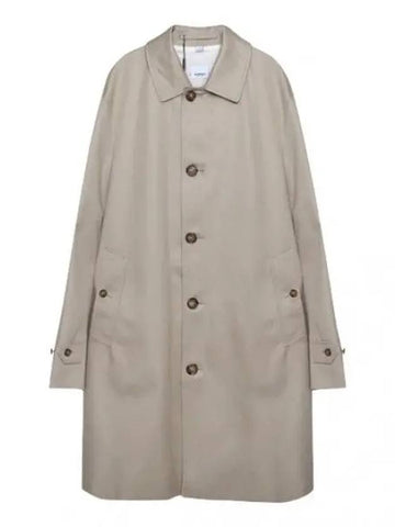 cotton gabardine car coat men - BURBERRY - BALAAN 1