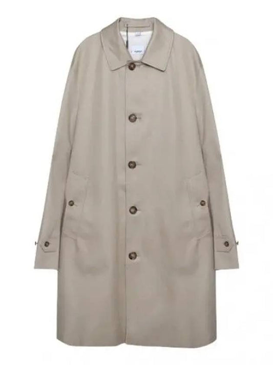 cotton gabardine car coat men - BURBERRY - BALAAN 1