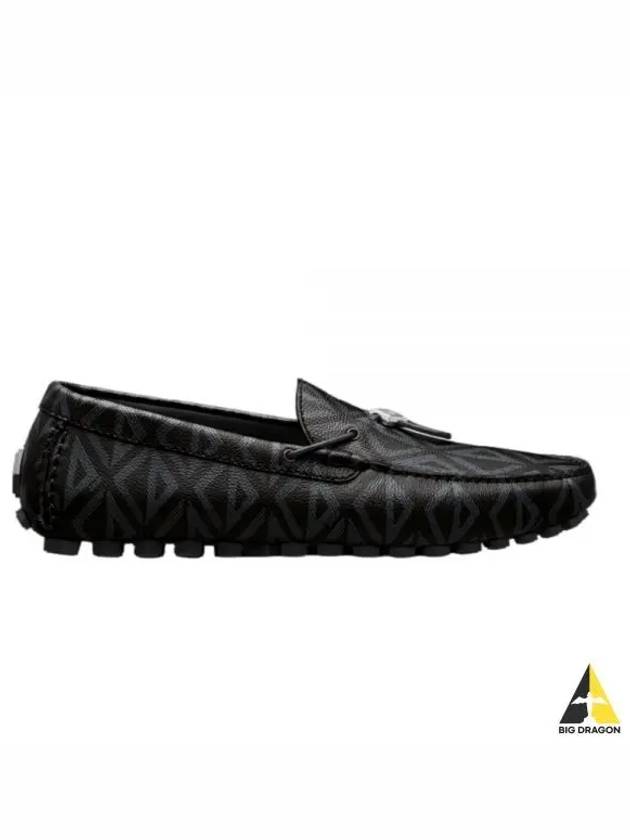 CD Diamond Drawstring Loafers Black - DIOR - BALAAN 2