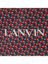 Logo Print Tote Bag Navy Red - LANVIN - BALAAN 8