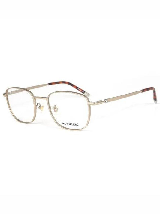 Glasses Frame MB0134O 003 Square Titanium Men Women Glasses - MONTBLANC - BALAAN 1