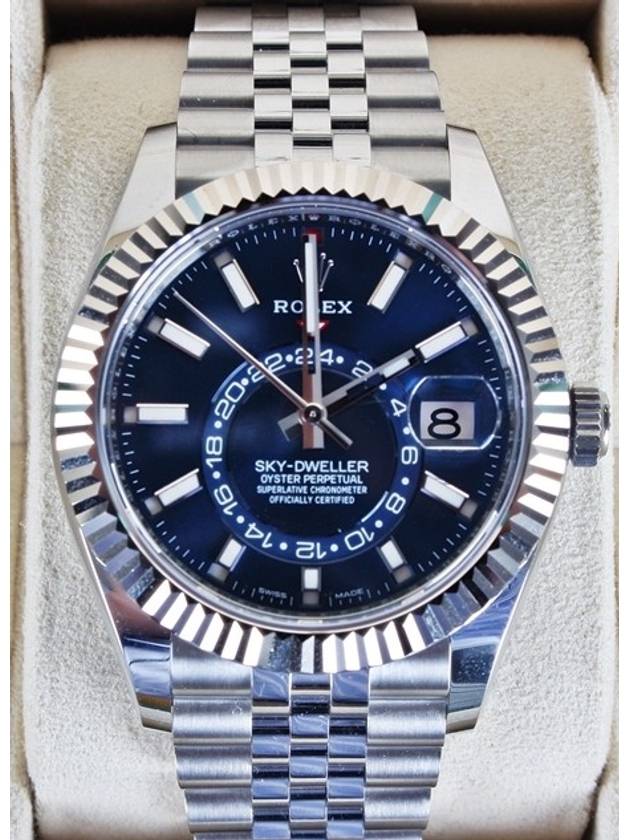 Rolex Skydweller Steel Blue Plate 21 Years - ROLEX - BALAAN 3