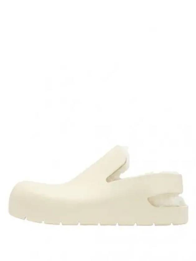 shearling detail puddle sandals men - BOTTEGA VENETA - BALAAN 1