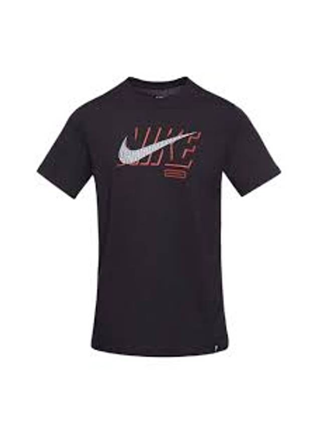 Men's Liverpool Swoosh Short Sleeve T-Shirt Black - NIKE - BALAAN 1