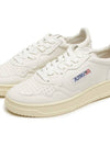 Medalist Goatskin Low Top Sneakers White - AUTRY - BALAAN 4